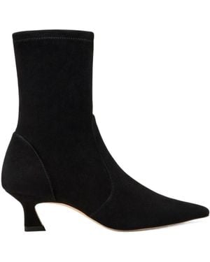Stuart Weitzman Vinnie Bootie 50 - Black