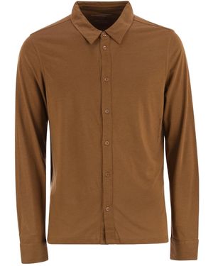 Majestic Filatures Long-Sleeved Shirt - Brown