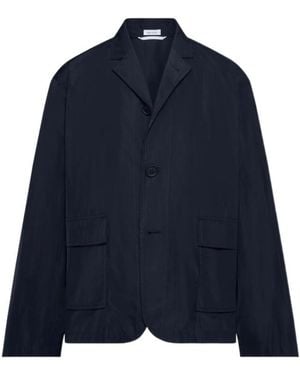 Thom Browne Light Memory Tech Packable Sportcoat - Blue
