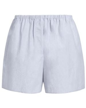 Proenza Schouler Jana Shorts - Blue