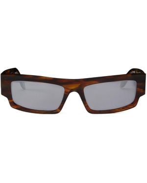 Pinko Rectangle Frame Sunglasses - White