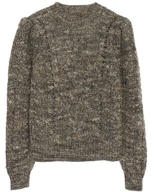 Isabel Marant Long Sleeve Jumper - Grey