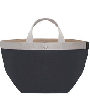 Herve Chapelier Logo Handbag - Blue