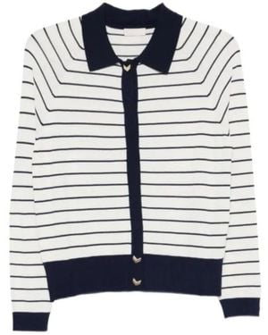Liu Jo Striped Cardigan - Blue
