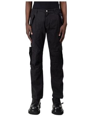 Rhude Logo Tooling Casual Trousers - Black