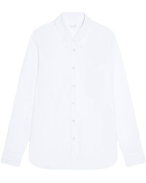 Dries Van Noten Loose Poplin Shirt - White
