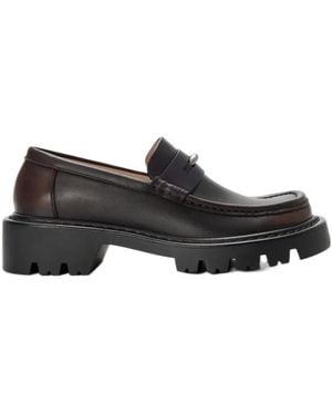 Loewe Sierra Loafers - Black
