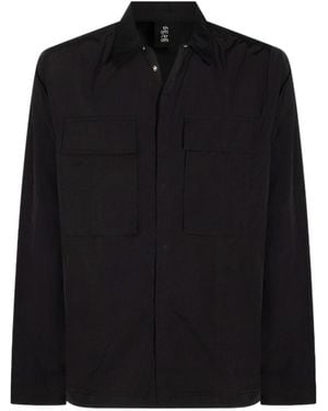 Thom Krom Patch-Pocket Shirt - Black