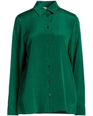 Max Mara Solid Colour Shirts Blouses - Green