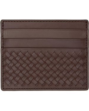 Dragon Diffusion Interwoven Card Bag - Brown