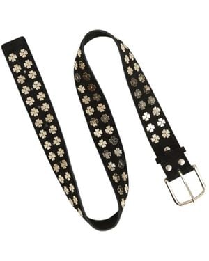 Bode Four-Leaf Clover Decorative Belt - White
