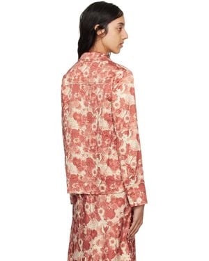 Ganni Floral-Print Shirt - Multicolor