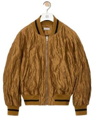 Loewe Bomber Jacket - Brown