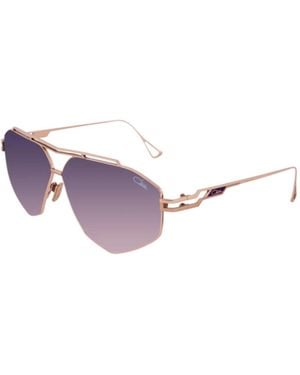 Cazal Geometric Sunglasses - Purple
