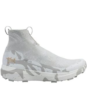 Arc'teryx Norvan 4 Nivalis Gtx Grotto Shoe - Gray