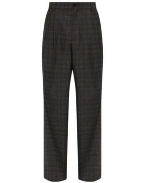 Dries Van Noten Casual Pants With Belt Loops - Black