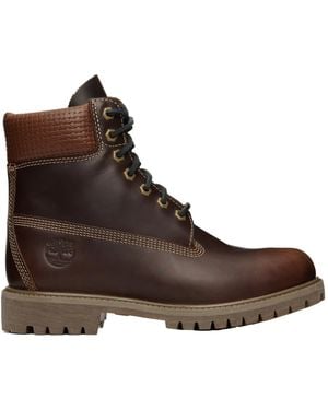 Timberland Premium 6-Inch Waterproof Ankle Boots - Brown