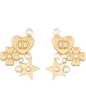 Dior Lucky Earrings - Metallic