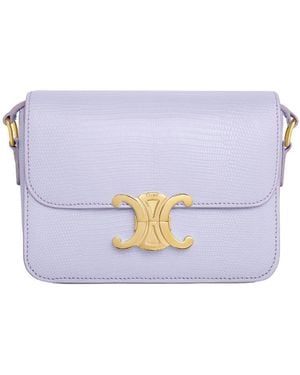Celine Teen Triomphe Bag - Blue