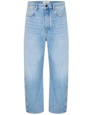 Givenchy Seamed Straight-Leg Jeans - Blue