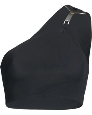 Rick Owens One-Shoulder Bikini Top - Blue