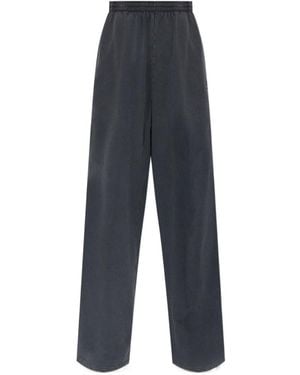 Balenciaga Logo Sweatpants - Blue
