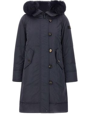 Peuterey Long-Sleeve Parka - Blue
