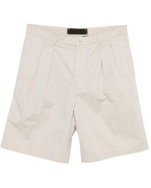 Aspesi Pleated Casual Shorts - White
