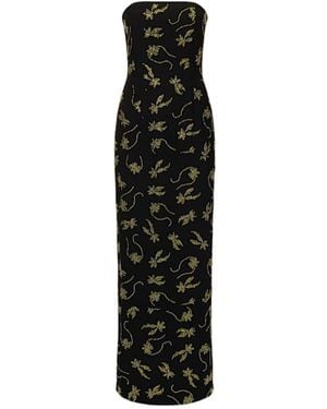 16Arlington Frasia Crepe Gown - Black