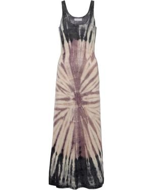 Gabriela Hearst Beca Tie-Dye Dress - Multicolour