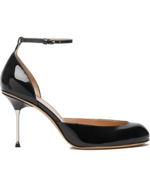Sportmax Ankle-Strap Pointed Pumps - Black
