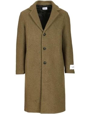 AMISH Oversized Wool-Blend Coat - Green