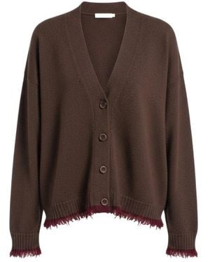 Uma Wang Long-Sleeve Cardigan - Brown