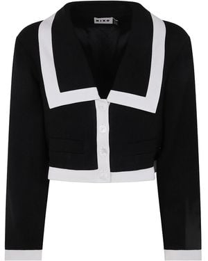 RIXO London Selita Cropped Jacket - Black