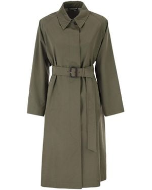 Weekend by Maxmara Belted Trench - Green