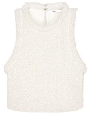 Givenchy Cropped Top - White