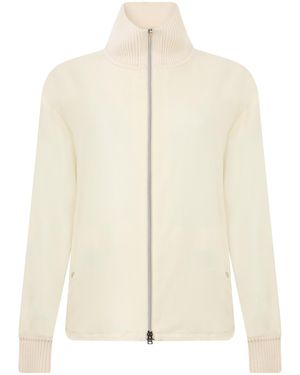 Herno Casual Zip-Up Jacket - Natural