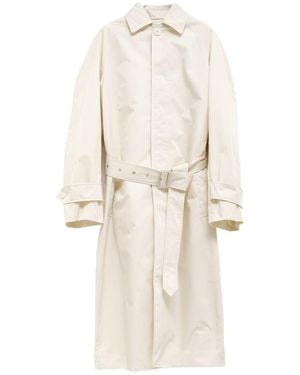 Phoebe Philo Belted Trench Coat - Natural