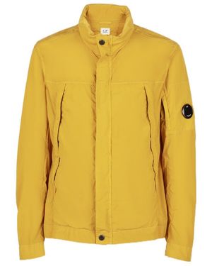 C.P. Company Hooded Fitted Jacket - Yellow