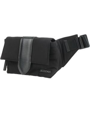 Jacquemus Minimal Solid Large Leather Bag - Black