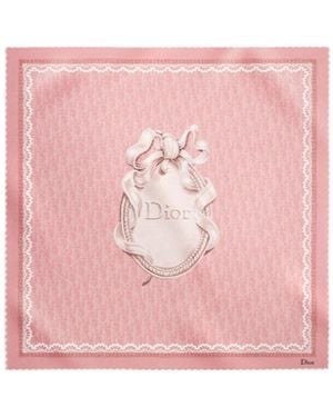 Dior Medaillon 70 Square Scarf - Pink