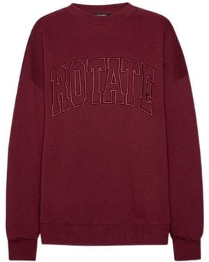 ROTATE BIRGER CHRISTENSEN Iris Crewneck Ld61 - Red