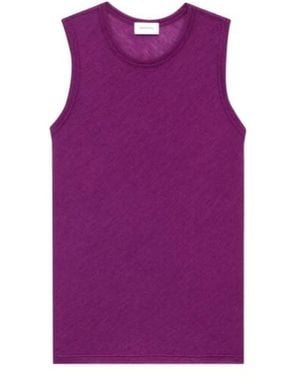 Saint Laurent Tank Top - Purple
