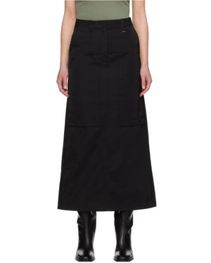 Juun.J Sewing Design Skirt - Black