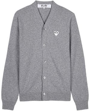 Comme des Garçons Long-Sleeved Knitwear - Gray