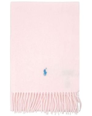 Polo Ralph Lauren Fringed Scarf - Pink