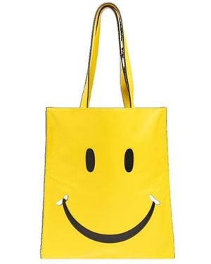 Moschino Double Handle Tote Bag - Yellow