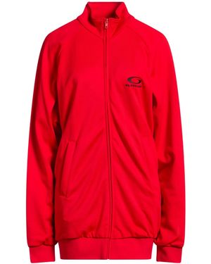 Balenciaga Mid-Weight Knit Long-Sleeve Jacket - Red