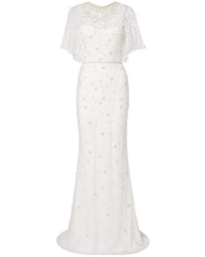 Jenny Packham Bridal Sylvia Embellished Gown - White