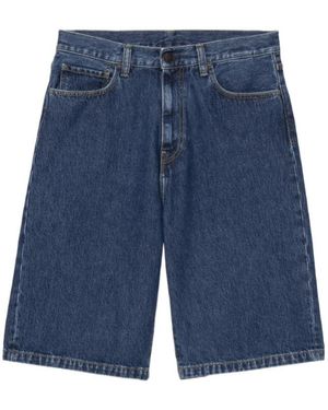 Carhartt Landon Oversized Denim Shorts - Blue